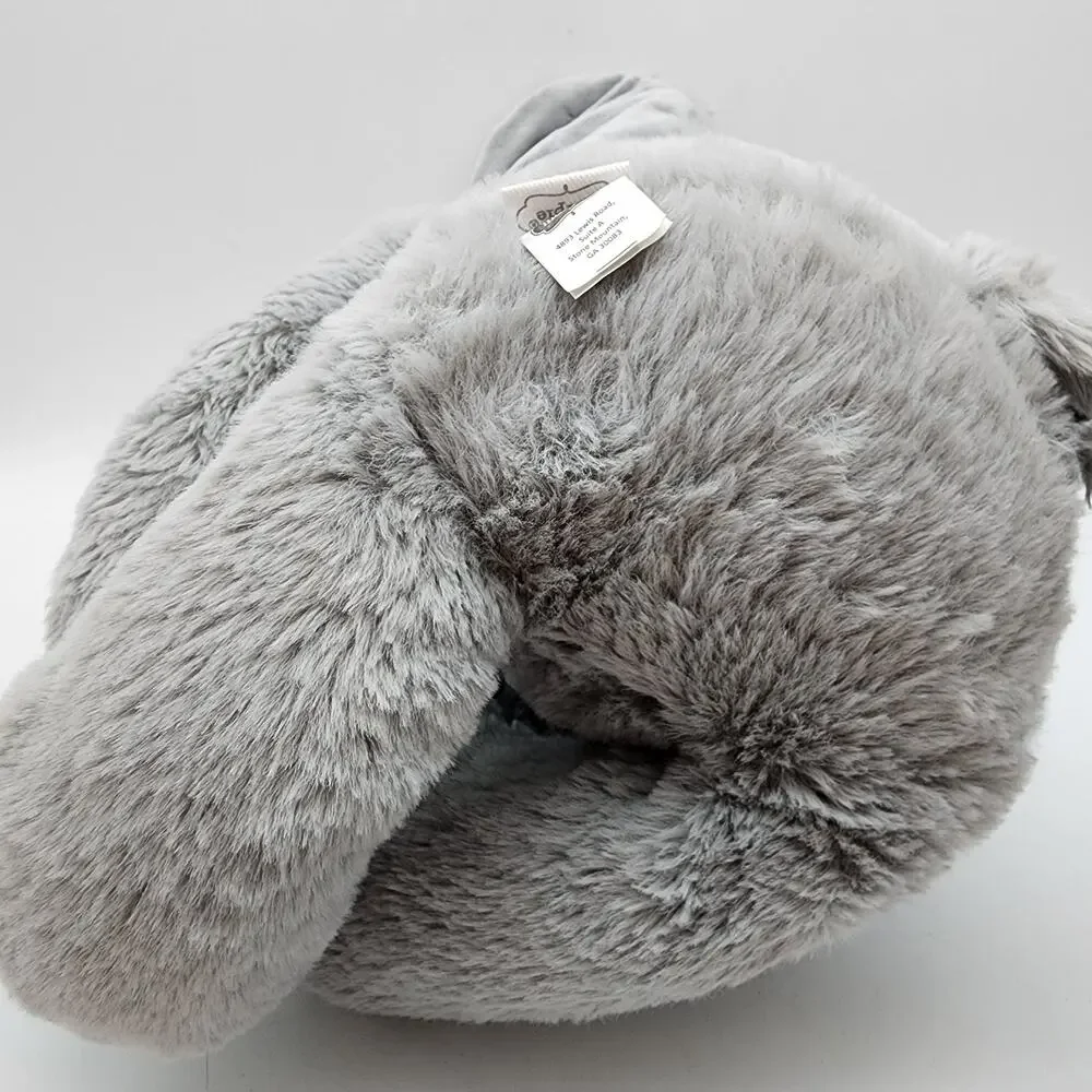 Mudpie Gray Elephant Plush Stuffed Animal Lovey 13